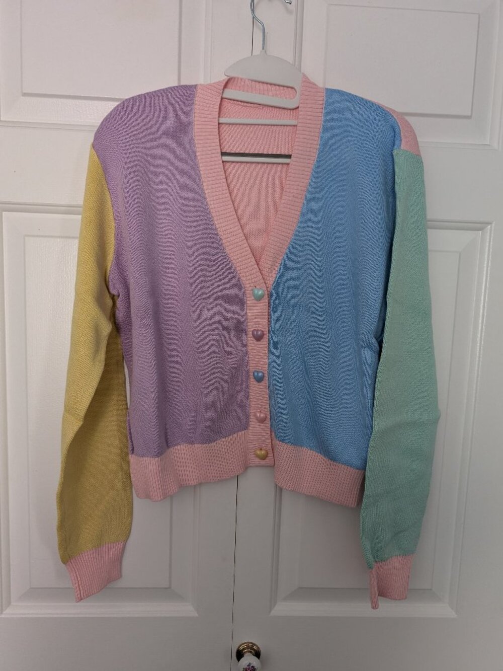 Black Milk pastel rainbow cardigan